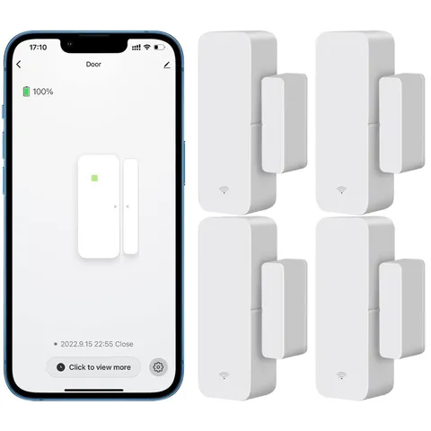 WiFi Door , Tuya Door Window ,Wireless Window Real-time Alarm with Alexa Goog...