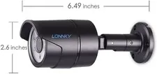 8-PACK - Lonnky Bullet Security Cams 1080p HD TVI Analog