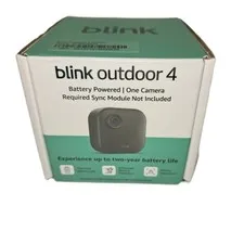 Blink Outdoor 4 Add-On Camera BCM00500U New Factory Sealed No Sync Module
