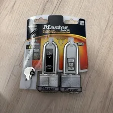 NEW Master Lock Magnum 2pk PN M1BLCTLJ