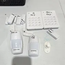 SmartCam Wireless Complete Home Alarm System with Keypad, Motion & Door Sensors