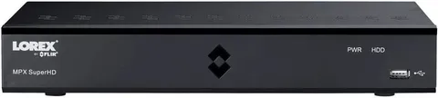 Lorex LHA41041T 4MP 4-Channel multi MPX 1TB Analog Digital Video Recorder
