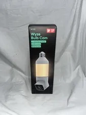 Wyze Bulb Cam Light Socket Security Camera E26 Socket Color Night Vision Outdoor