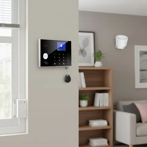 Wifi and 3/4G GSM Home Burglar Security Alarm System Auto Dial with Smart Life a