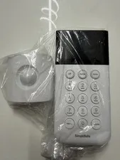 SimpliSafe Home Security Keypad & Motion Sensor White Wireless