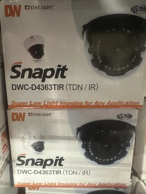 Digital Watchdog Snapit DWC-D4363TIR Dome Camera True Day/Night IR Cut Filter