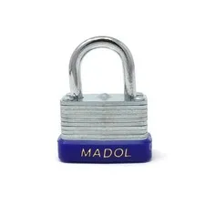 30mm Laminated Padlock with Hardened Shackle and Heavy Duty Lock