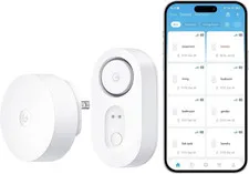 Upgraded Smart Water Leak Detector 1S with 1804 Ft Ultra-Long Range, Wifi Water