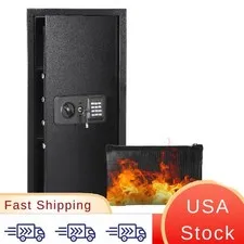 Fireproof Waterproof Cold Rolled Steel Anti-Theft Safe Box with Digital Keypad,