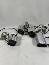 Lot of 4 Q-see Security Cameras (Untested)