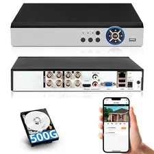 8CH Security CCTV Camera DVR Recorder with 500G Hard Driver Surveillance Camera
