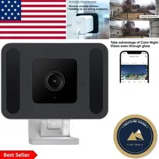 Flexible Window Mount for Cam OG, v3, v3 Pro and v4 - Hassle-Free Monitoring