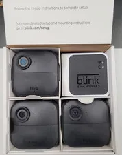 Blink Outdoor 4 1080p Wireless 3-Camera Security System