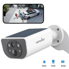 Wansview 2K 3MP Wireless IP Camera WIFI Outdoor Smart Home Solar Security Camera