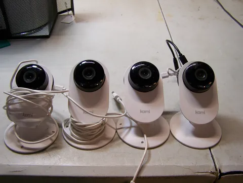 Kami by YI 4pcs Security Home IP Camera 1080p WiFi Wireless Indoor Surveillance 