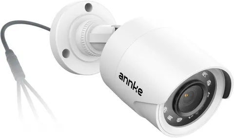 ANNKE 2MP/1080P 4-in-1 CCTV Analog Add-on Security Camera Outdoor, White | AHD/T