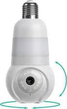 Camara de Seguridad Tipo Foco Wifi 360 Exterior Vision Nocturna Modelo 2026