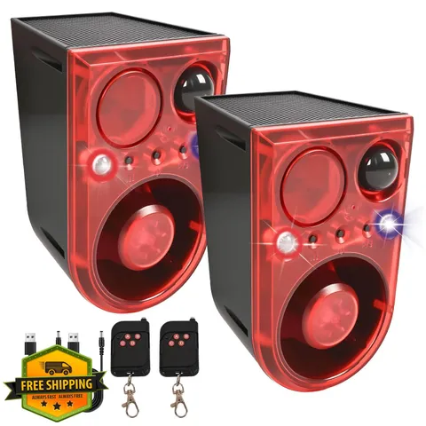 Aojoowey Alarm Ultrasonic Detector 2 Pack