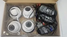 ZOSI 8CH DVR 4 Camera Security System Kit Missing Mount Ring Read Description