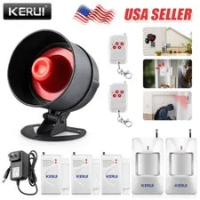 KERUI Wireless Home Shop Alarm Security System Alert Garage Burglar Door Sensor