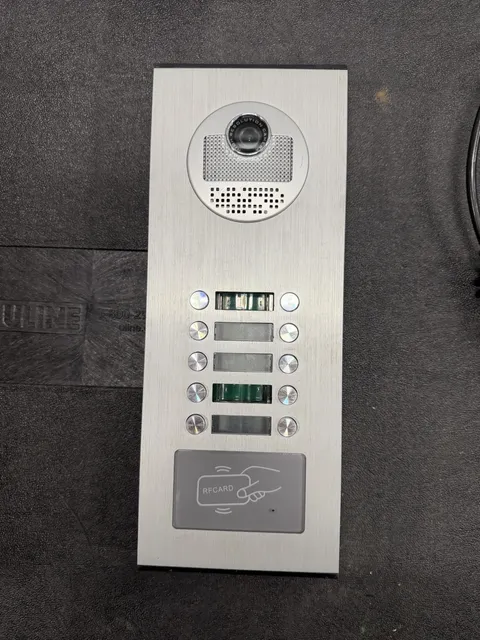 MOUNTAINONE SY709BHID12 7IN TOUCH BUTTON APT FAMILY VIDEO DOOR INTERCOM SYSTEM