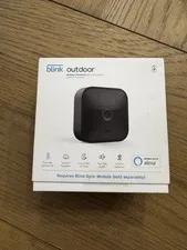 Blink Outdoor Battery Powered Sec. Camera, Add-On Camera works with Alexa NEW