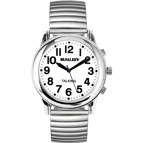 English Talking Men's Watch for Elderly, Low Vision or Visually Impaired, Lou...