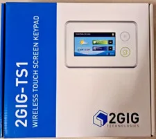 2GIG Technologies GO 2GIG-TS1 Secondary Touch Screen P/N 2GIG-TS1-E