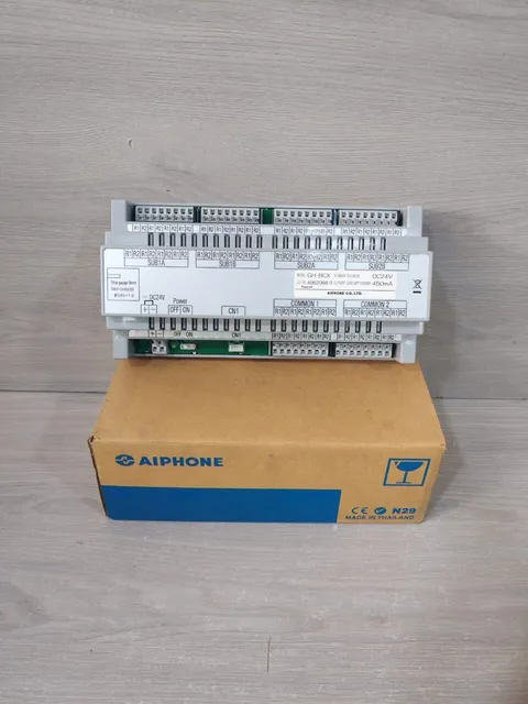 AIPHONE GH-BCX /GH-BCX-M EXPANDABLE AUDIO BUS CONTROL UNIT 450mA-W/ FILTHY BOX