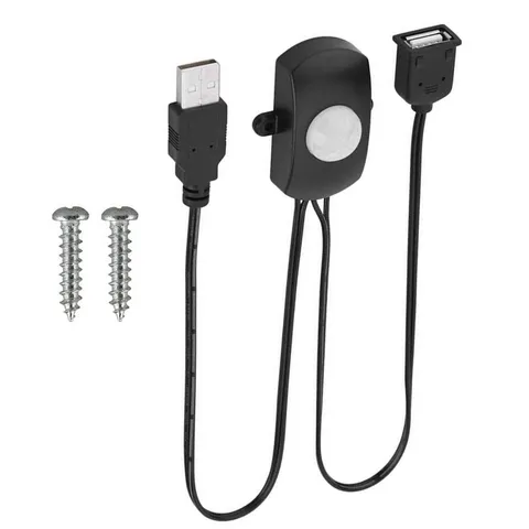 1Pc USB Port Detector Infrared PIR Motion Sensor Switch For Led Light Strip kk