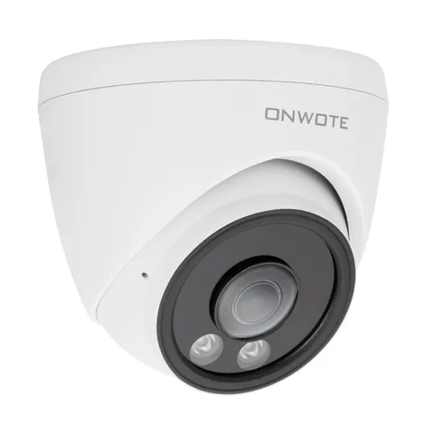 ONWOTE 156° Ultra Wide View Angle 4K 8MP PoE IP Security Camera White