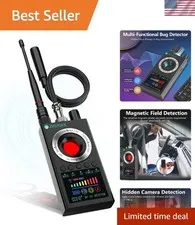 K19 Hidden Camera Detector, Bug Detector, Multi-Functional Privacy Protection...