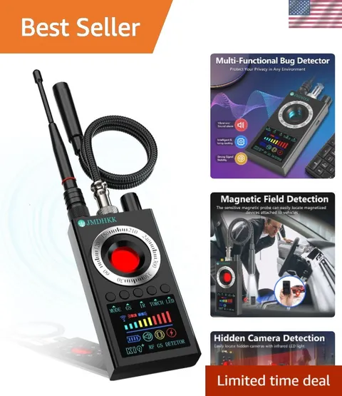 K19 Hidden Camera Detector, Bug Detector, Multi-Functional Privacy Protection...