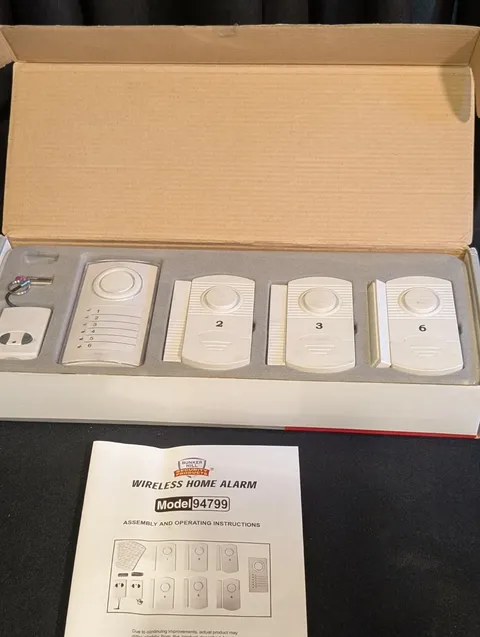 Bunker Hill Security Wireless Home Alarm System with 6 Sensors