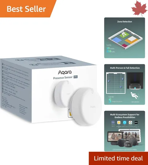 Presence Sensor - Radar Motion Sensor, Fall Detection - HomeKit, Alexa, Google