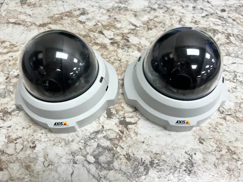 Lot of 2 AXIS M3203 Fixed Dome Network Camera 0336-001-02