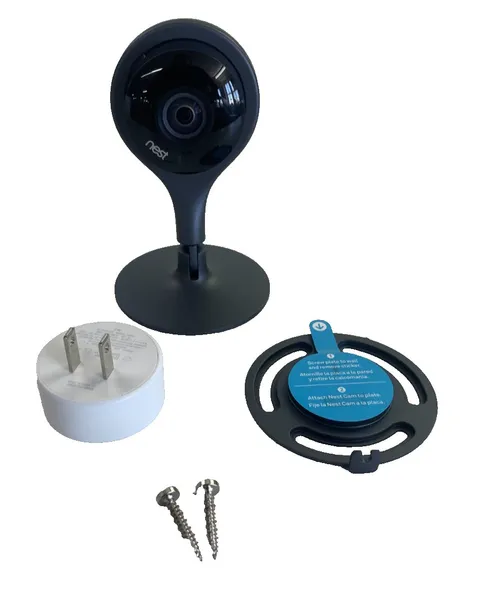 Google Nest Cam A0005 Indoor Wi-Fi Security Camera with Stand