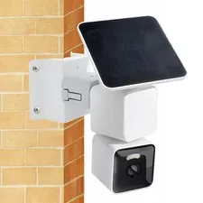 Wall Mount Corner Bracket for Wyze Solar Cam Pan – Outdoor Aluminum Alloy Cor...