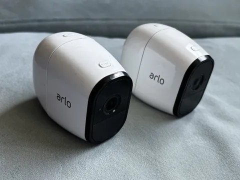 2 Arlo Pro 720p VMC4030 HD Wireless Camera w/OEM Battery, AC adapter