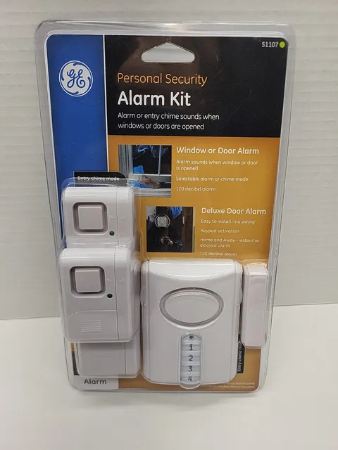 GE Window / Door Alarm Kit Personal Security Entry Chime Mode 51107 New
