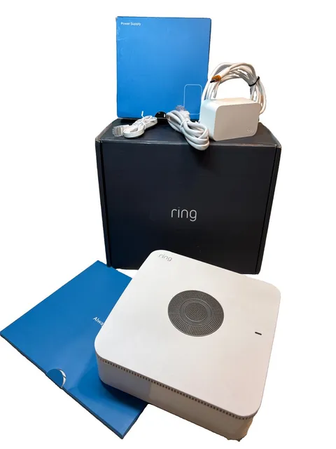 Ring Alarm Pro Base Station (Model 5AT3T3) 24/7 Backup Internet Battery Backup