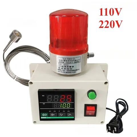 110V 220V 105dB 0‑350℃ Intelligent Over High And Low Temperature Alarm Sensor
