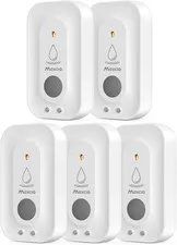 Water Leak Detector 5 Pack, IP66 Waterproof Smart Sensor, 110dB Alarm, WiFi
