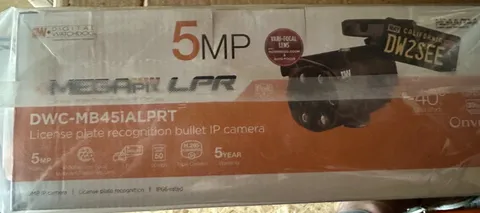 Digital Watchdog DWC-MB45iALPRT License Plate (LPR) Bullet IP Camera--BRAND NEW