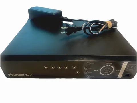 DIGIMERGE Touch 4 Channel DVR Black Surveillance Security System Recorder READ