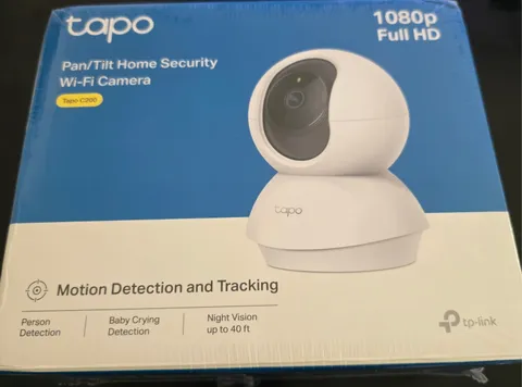 BRAND NEW--NEVER OPENED Tapo 1080p Full HD Pan/Tile Home Security WIFI Camera