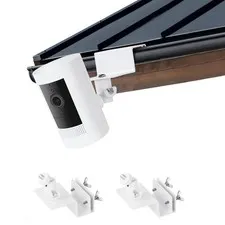 2Pack Adjustable Gutter Mount for Stick Up Cam/Spotlight Cam/Outdoor Cam Plus...