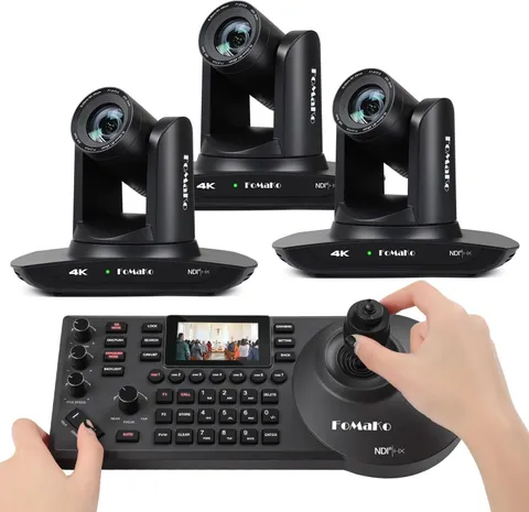 4K 20X PTZ Camera HDMI AI Auto-Tracking PTZ Camera,For Church Worship Education