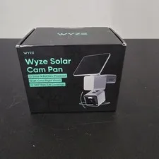 Wyze Solar Cam Pan Solar & Battery Powered 360 Pan/Tilt Coverage Night Vision