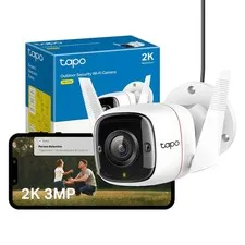 Tapo C310 2K 3MP Wired Security Camera Outdoor Motion Detection IP66 Built in